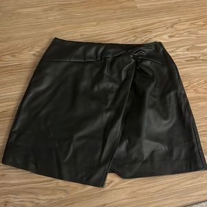 Express Faux Leather Skirt
